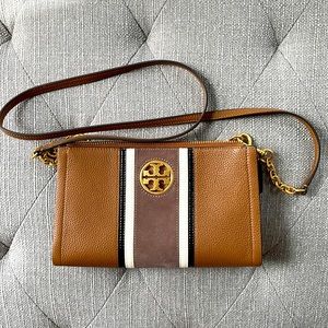 Tory Burch Carson Stripe Cross Body Bag